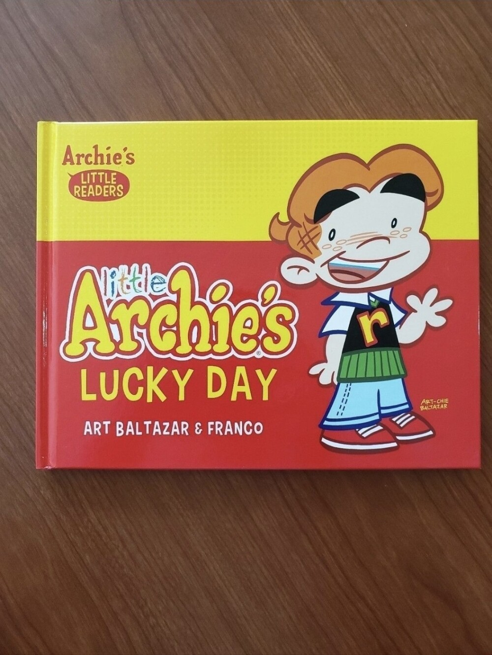 Little Archie's Lucky Day Comic Art Baltazar & Franco Hardcover Graphic Novel